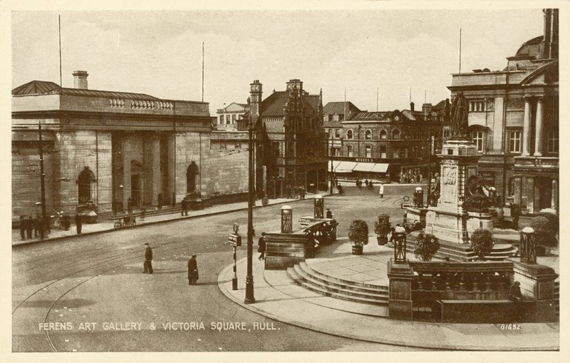 Galería de Arte Ferens, Plaza Victoria, Hull de English Photographer