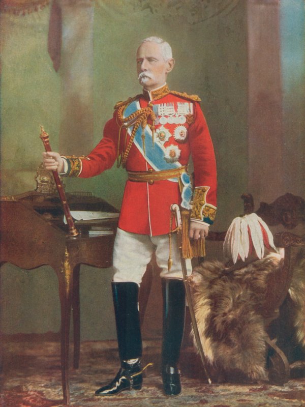 Mariscal de campo Lord Roberts. Mariscal de campo comandante en jefe de las fuerzas en Sudáfrica de English Photographer