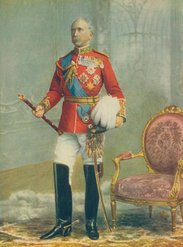 Mariscal de campo vizconde Wolseley, comandante en jefe del ejército. En el uniforme completo de un mariscal de campo de English Photographer