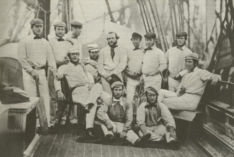 Primer equipo de cricket inglés en ir a América, 7 de septiembre de 1859 de English Photographer
