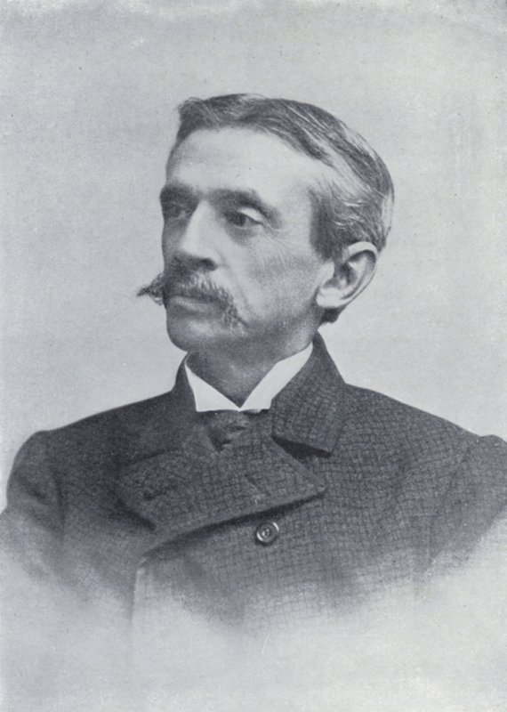 Frank R Stockton (foto en blanco y negro) de English Photographer