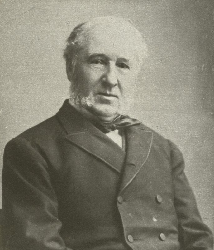Frederick Greenwood, editor del Pall Mall Gazette (foto en b/n) de English Photographer