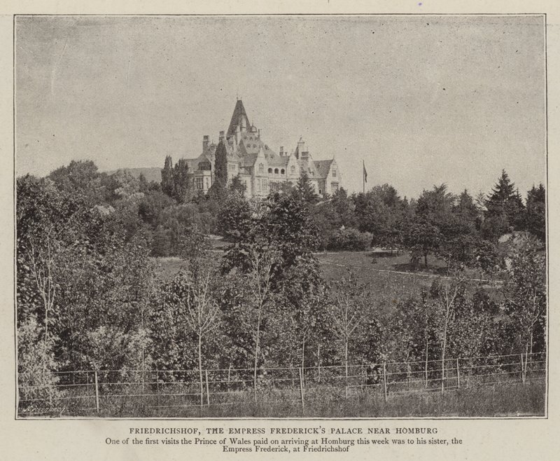 Friedrichshof, el palacio de la emperatriz Frederick cerca de Homburg de English Photographer