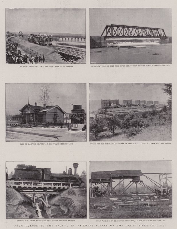 De Europa al Pacífico por Ferrocarril, Escenas en la Gran Línea Siberiana de English Photographer