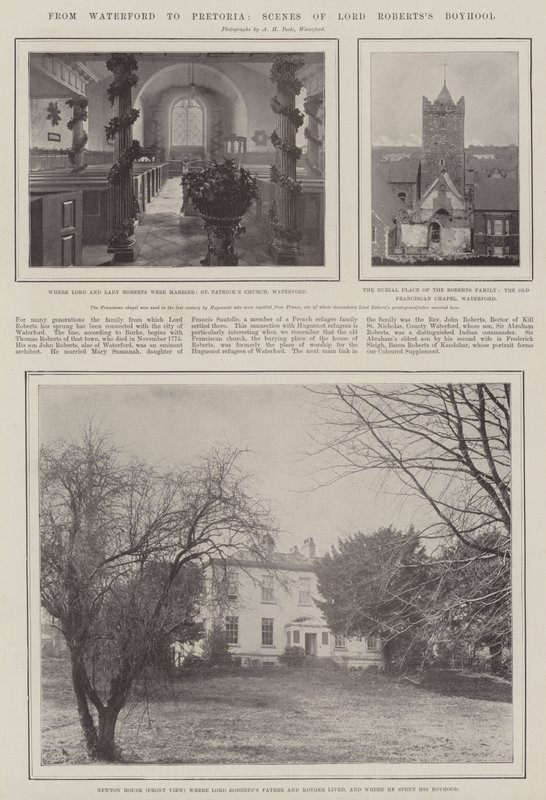 De Waterford a Pretoria, escenas de la infancia de Lord Roberts de English Photographer