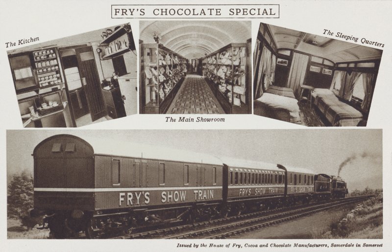 Tren Especial de Chocolate de Fry de English Photographer