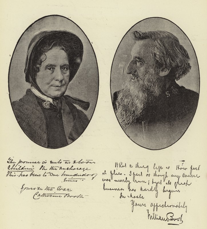 General Booth y Sra. Booth de English Photographer