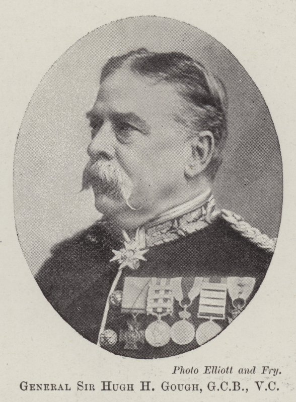 General Sir Hugh H Gough de English Photographer