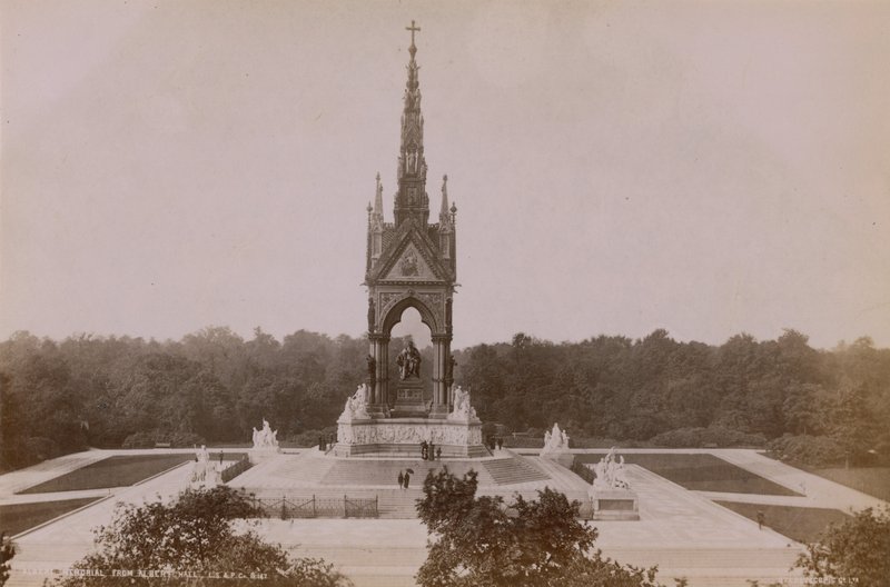 Vista general del Albert Memorial de English Photographer