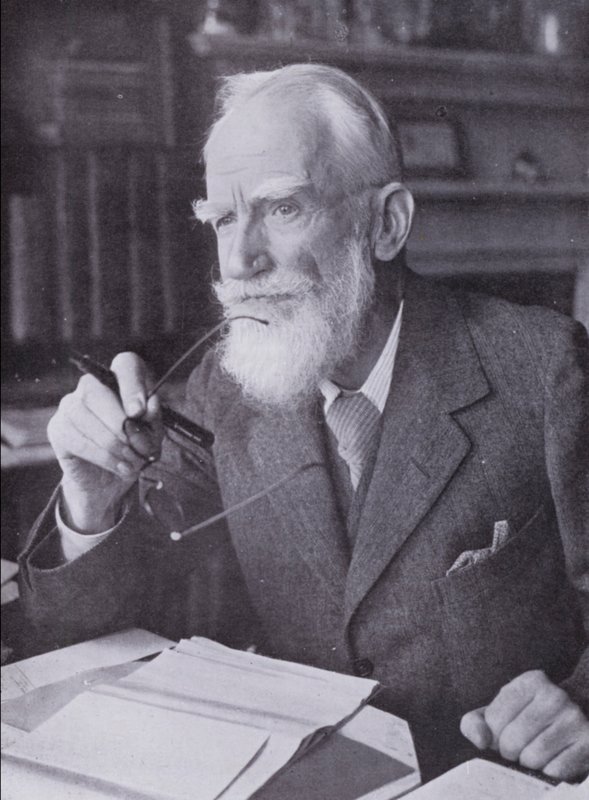 George Bernard Shaw de English Photographer