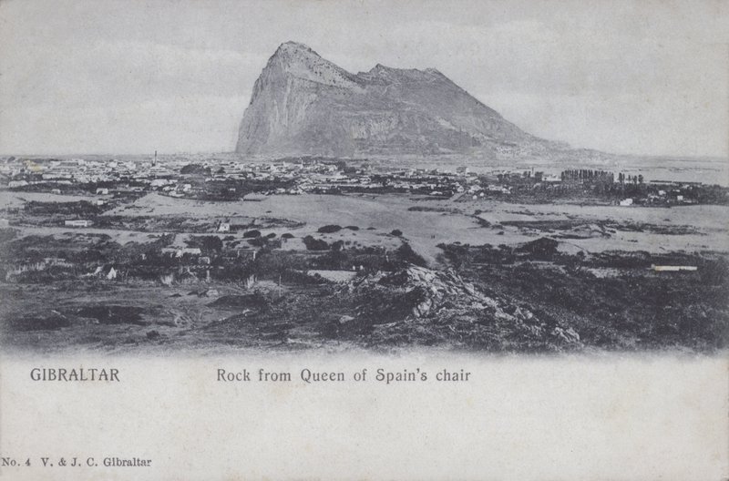 Gibraltar, Roca desde la silla de la Reina de España de English Photographer