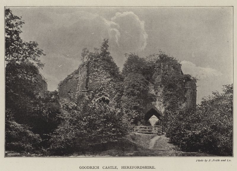 Castillo de Goodrich, Herefordshire de English Photographer