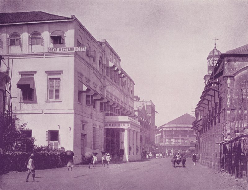 Gran Hotel Occidental y Calle Apollo, Bombay de English Photographer