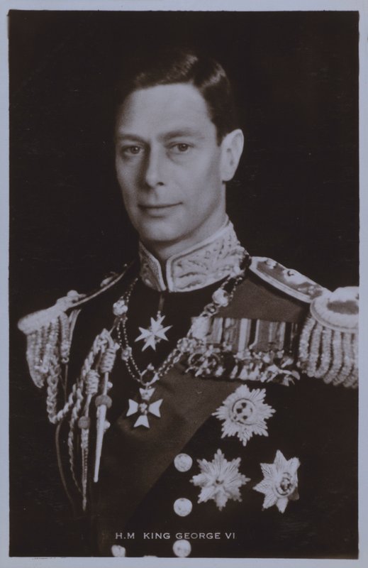 SM el Rey Jorge VI (foto en b/n) de English Photographer