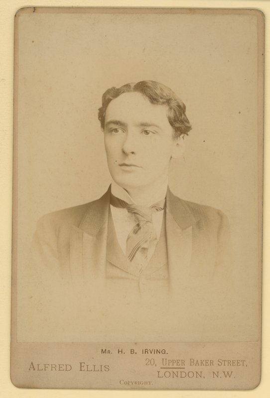 H B Irving, actor y gerente de teatro de English Photographer
