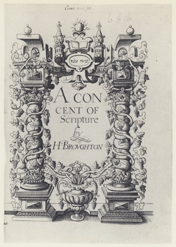 H Broughton, Un concierto de Escritura, G Simson y W White 1590 de English Photographer