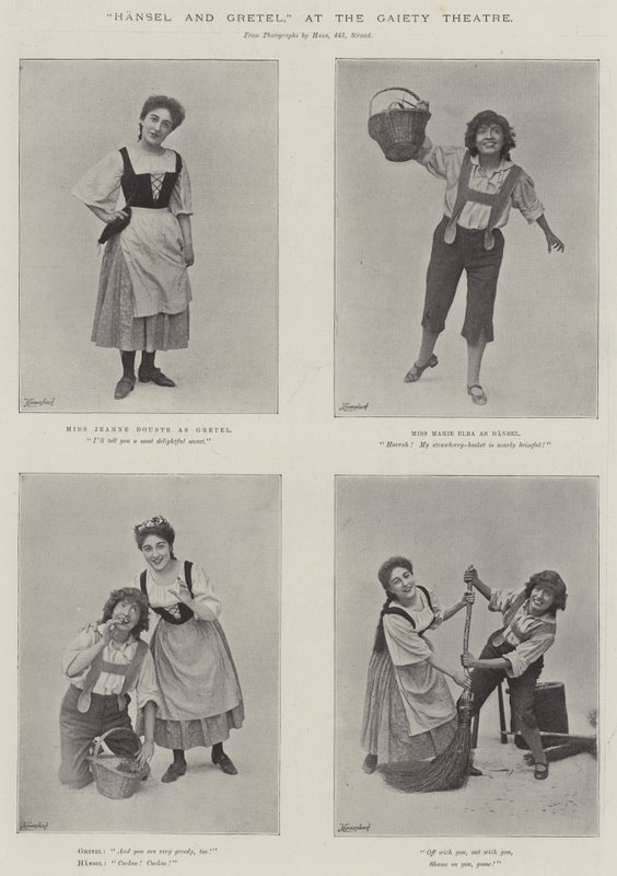 Hansel y Gretel, en el Teatro Gaiety de English Photographer