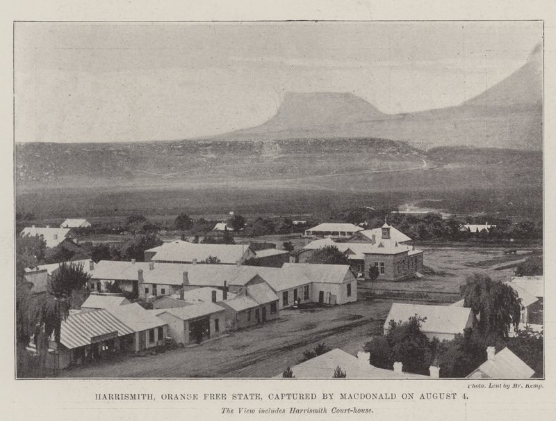 Harrismith, Estado Libre de Orange, capturado por MacDonald el 4 de agosto de English Photographer
