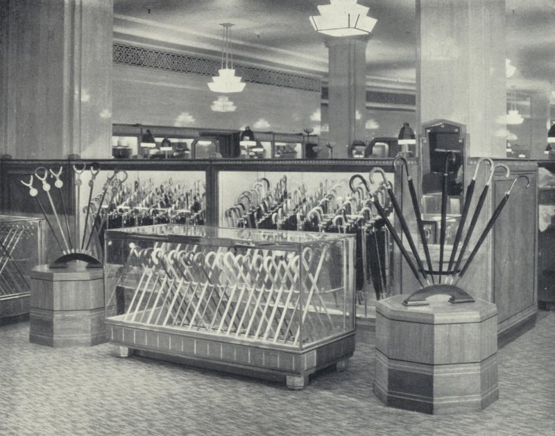 Harrods, Mostrador de Paraguas de English Photographer