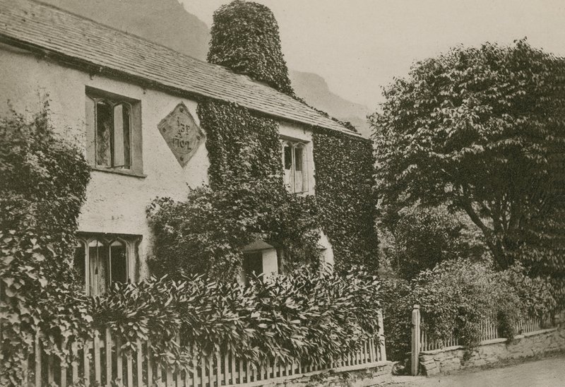 Cabaña de Hartley Coleridge, Grasmere de English Photographer