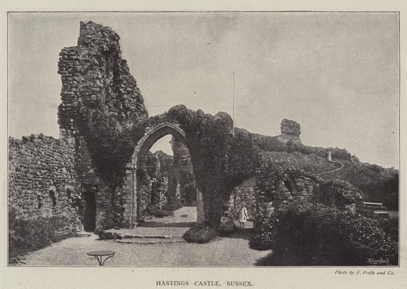 Castillo de Hastings, Sussex de English Photographer