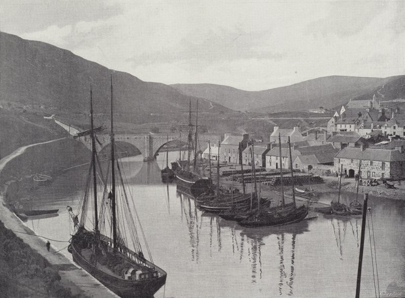 Helmsdale, desde el castillo de English Photographer