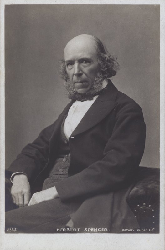 Herbert Spencer (foto en blanco y negro) de English Photographer
