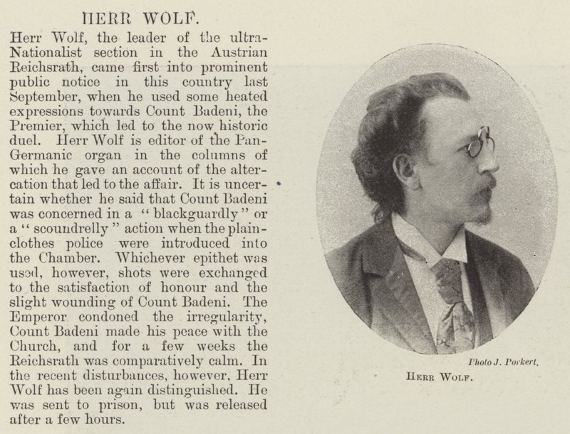 Herr Wolf de English Photographer
