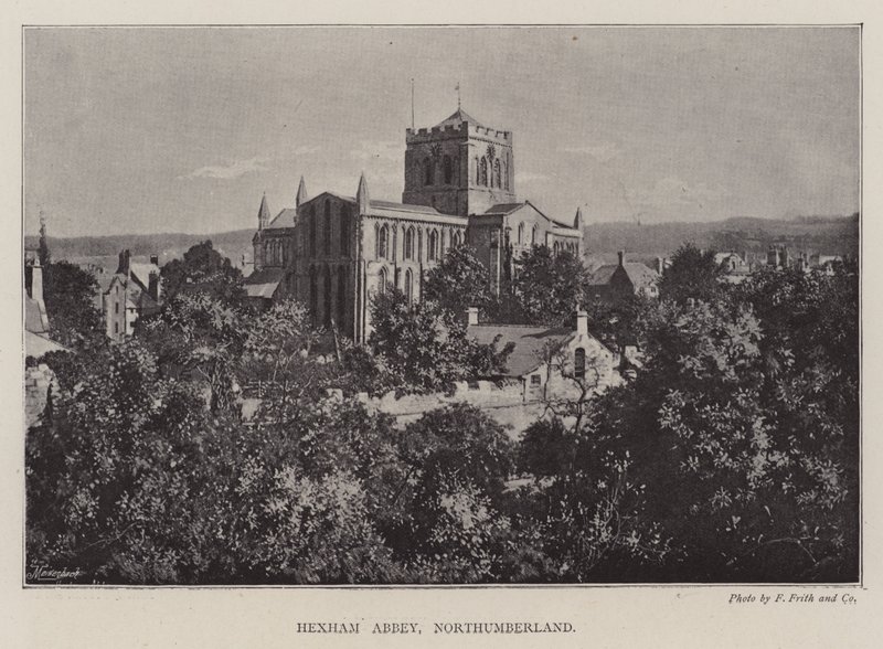 Abadía de Hexham, Northumberland de English Photographer