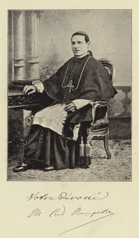 Su Eminencia el Cardenal Rampolla de English Photographer