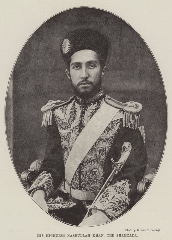 Su Alteza Nasrullah Khan, el Shahzada de English Photographer