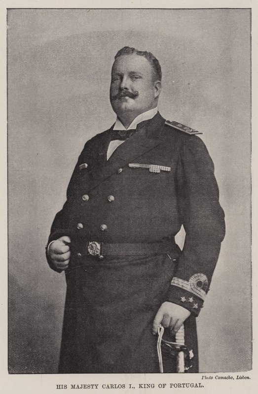 Su Majestad Carlos I, Rey de Portugal de English Photographer