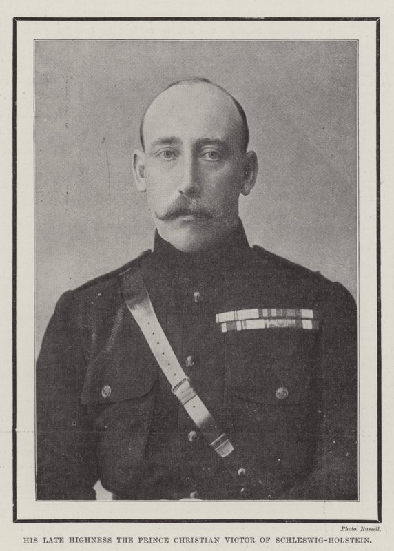 Su alteza el difunto Príncipe Christian Victor de Schleswig-Holstein de English Photographer