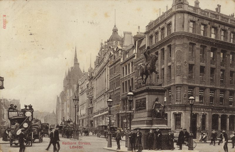 Holborn Circus, Londres de English Photographer