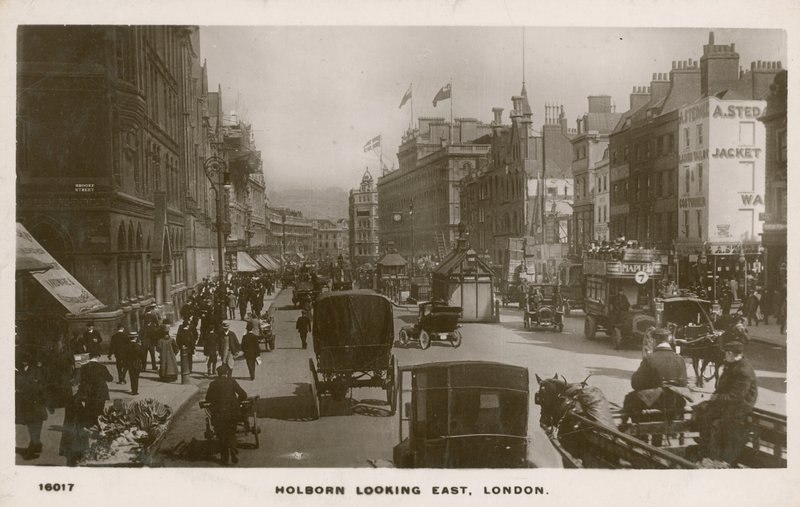 Holborn mirando al Este, Londres de English Photographer