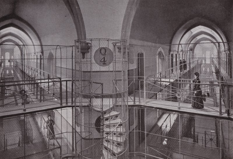 Prisión de Holloway, Vista Interior de English Photographer
