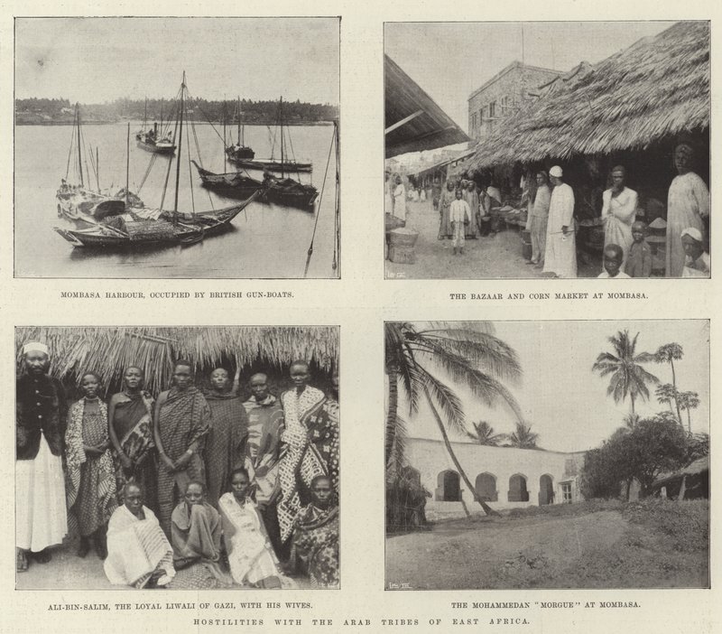 Hostilidades con las tribus árabes de África Oriental de English Photographer