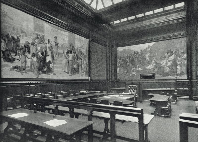Casas del Parlamento, la Sala de Moisés, Cámara de los Lores de English Photographer