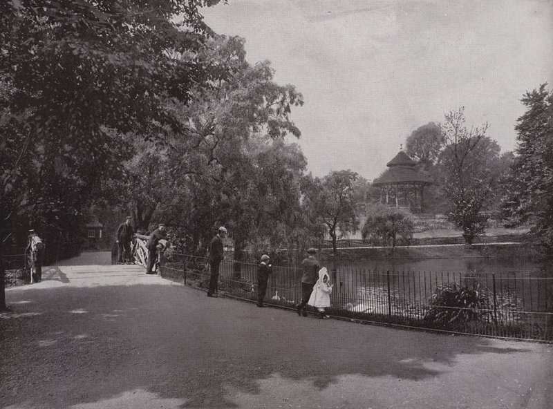 En el Parque Waterlow, Highgate de English Photographer