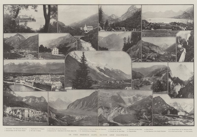 En los Alpes Franceses, Saboya y Delfinado de English Photographer