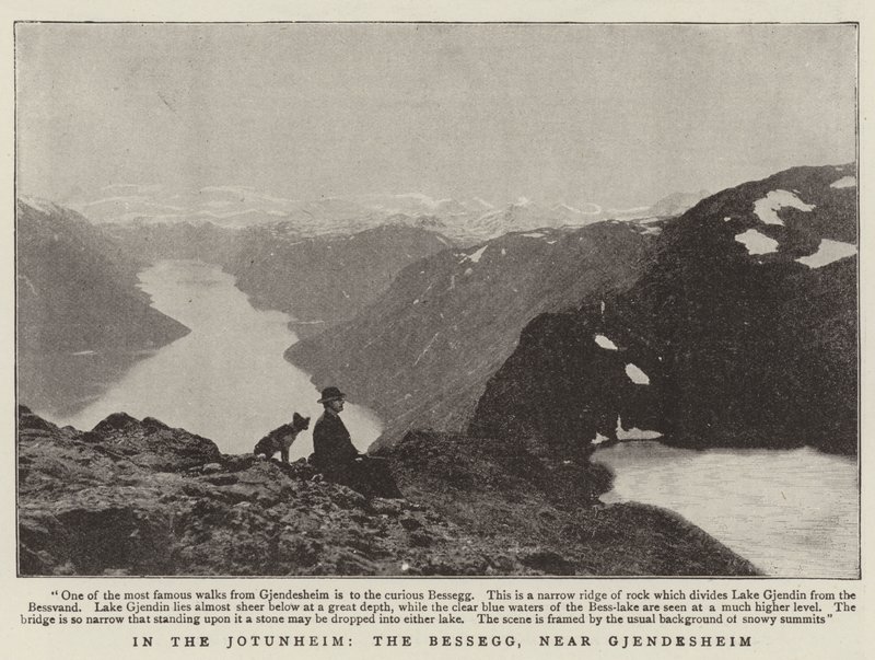 En el Jotunheim, el Bessegg, cerca de Gjendesheim de English Photographer