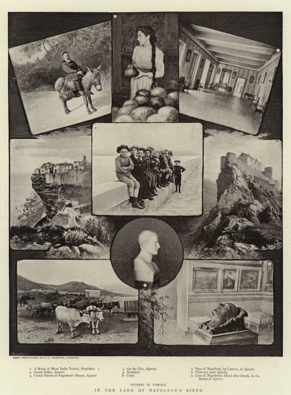 En la tierra del nacimiento de Napoleón de English Photographer