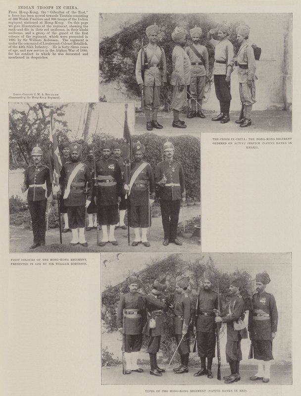 Tropas indias en China de English Photographer