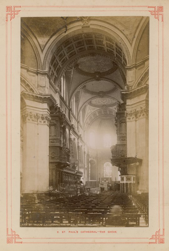 Interior de la Catedral de St Pauls de English Photographer