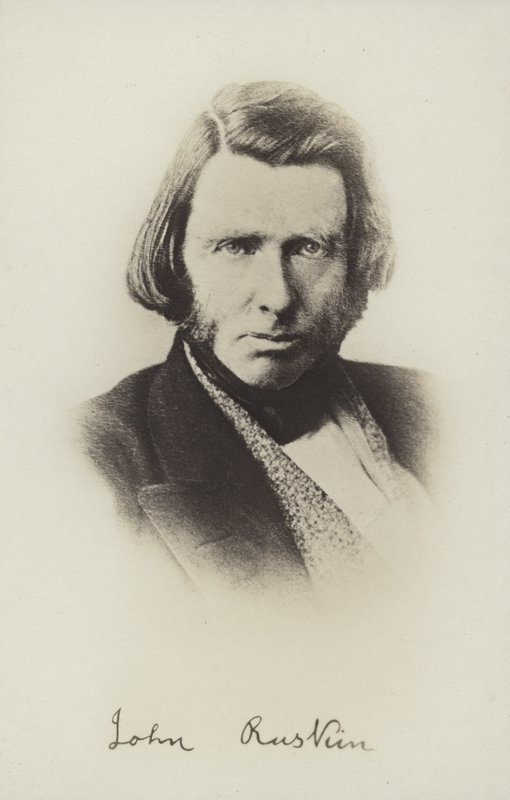 John Ruskin (1819-1900), escritor, crítico de arte, artista y pensador social inglés de English Photographer