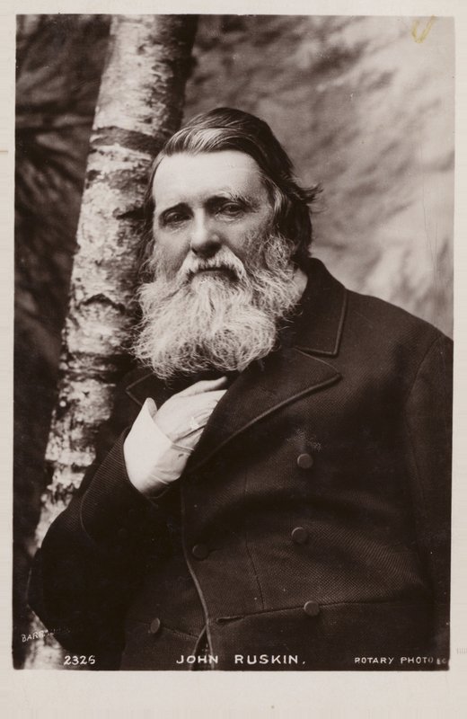 John Ruskin, escritor, crítico de arte, artista y pensador social inglés de English Photographer