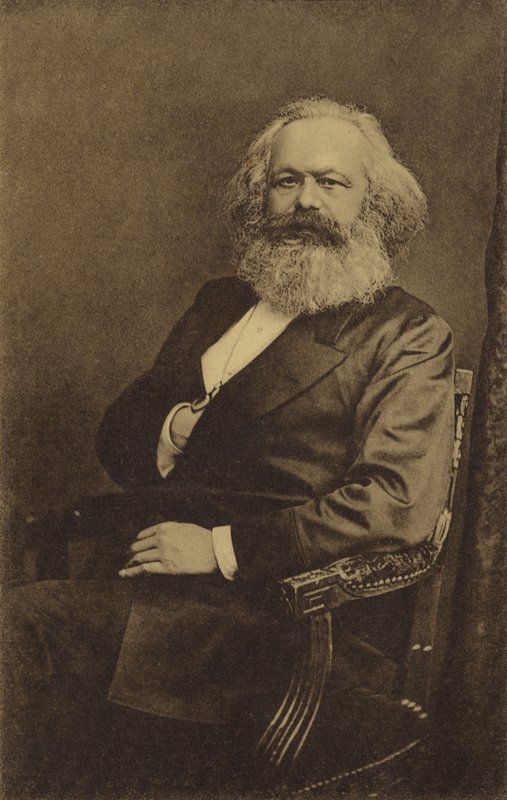 Karl Marx (1818-1883), filósofo, economista, historiador y teórico político alemán de English Photographer