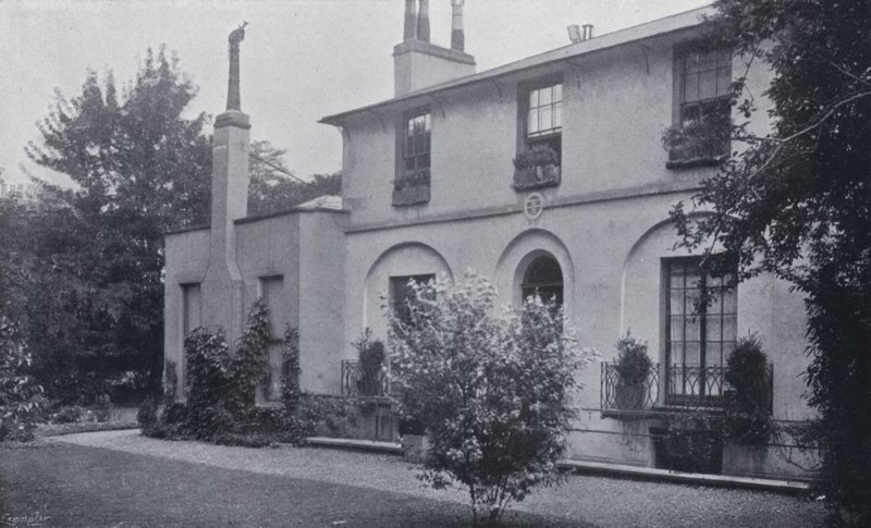 Casa de Keats, Lawnbank, Hampstead, donde escribió su "Oda a un ruiseñor" de English Photographer