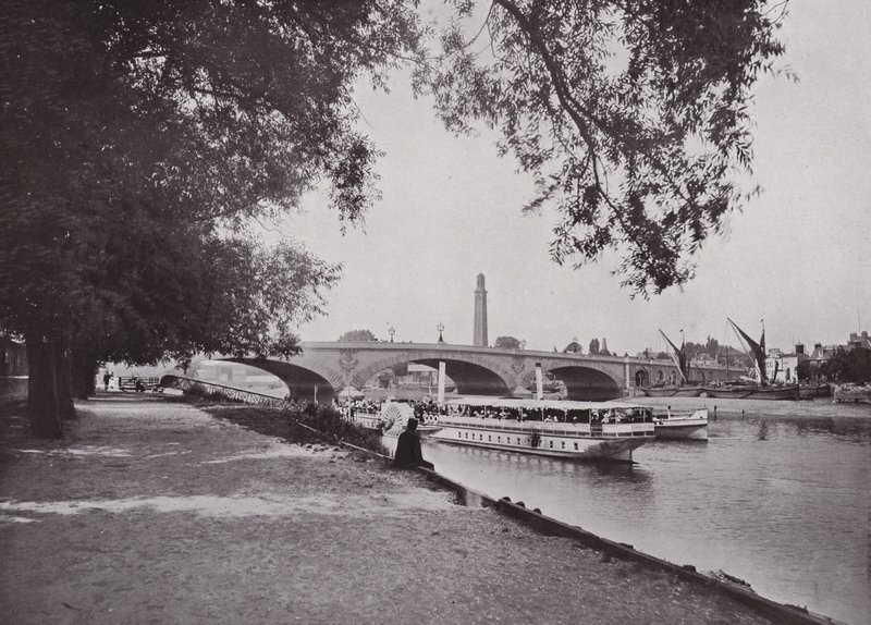 Puente del Rey Eduardo VII, Kew de English Photographer