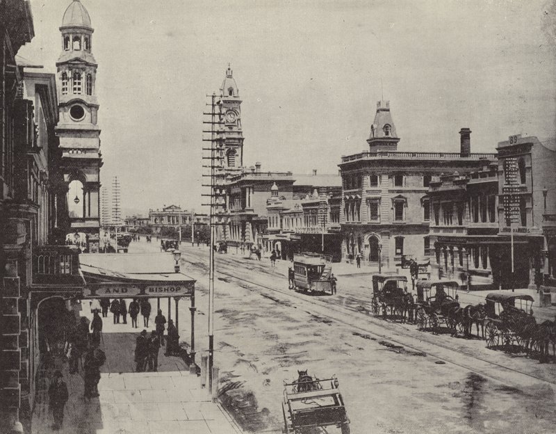 Calle King William, Adelaide de English Photographer